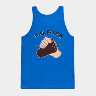 Forget Racism Motivational Inspirational T-Shirt Tank Top